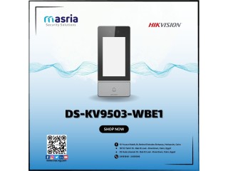 هيكفيجن DS-KV9503-WBE1: لو بتدور على إنتركم لبابك الأمامي يكون سهل وأنيق