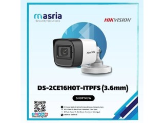 كاميرا هيكفيجن DS-2CE16H0T-ITPFS (3.6mm) - لما الصوت والصورة يجتمعوا! ️