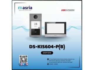 نظام الإنتركم DS-KIS604-P(B) من هيكفيجن لو بتدور على حل عملي وأنيق لحماية بيتك أو شركتك