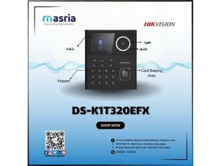 الموديل "DS-K1T320EFX" ا"شاشة LCD مقاس 2.4 بوصة عدسة 2 ميجا بكسل