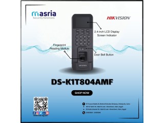 "جهاز DS-K1T804AMF الأمان باحترافية وسهولة!