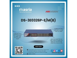 أحدث موديل من Hikvision: DS-3E0326P-E/M(B)