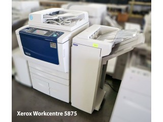 طابعة مستندات Xerox WorkCentre 5875 استيراد استعمال الخارج بحالة الزيرو