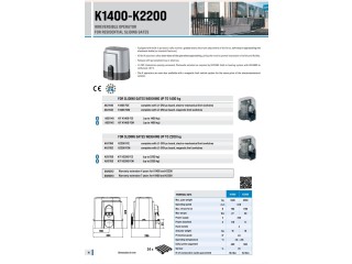 موتور sliding منزلق ريب ايطالى kit k1400