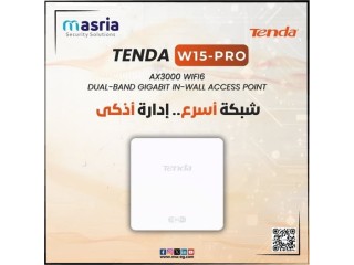 مع Tenda W15 Pro هتضمن شبكة مستقرة وسريعة سواء في شركتك أو مكتبك.