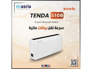 سويتش S108 بسرعة 100 ميجابايت المزود ب 8 مخارج هيوفرلك السرعة والاستقرار