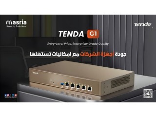 لو بتدير شركة أو مكتب وبتحتاج سرعة إنترنت موثوقة وآمنةG1 Tenda هو الخيار المثالي!