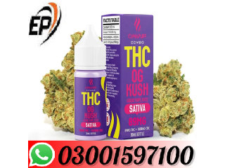 Product THC Liquid 89mg THC/1000mg CBC-OG Kush-30ml In Jhang(03001597100)