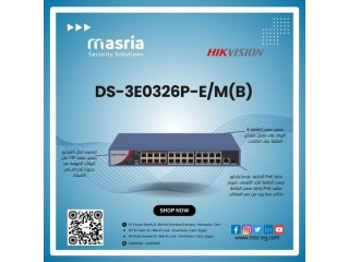 أحدث موديل من Hikvision: DS-3E0326P-E/M(B)