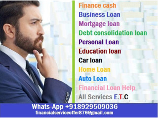 Easy Business Loan +918929509036