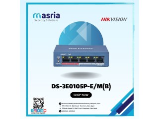 4 Port Fast Ethernet Unmanaged POE Switch HIKVISION️